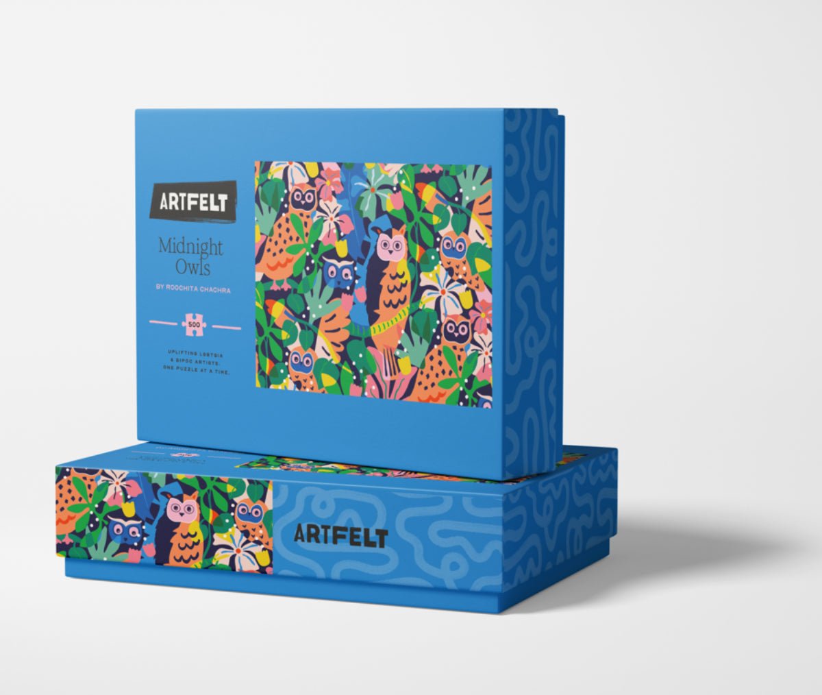 Midnight Owls jigsaw puzzle boxes