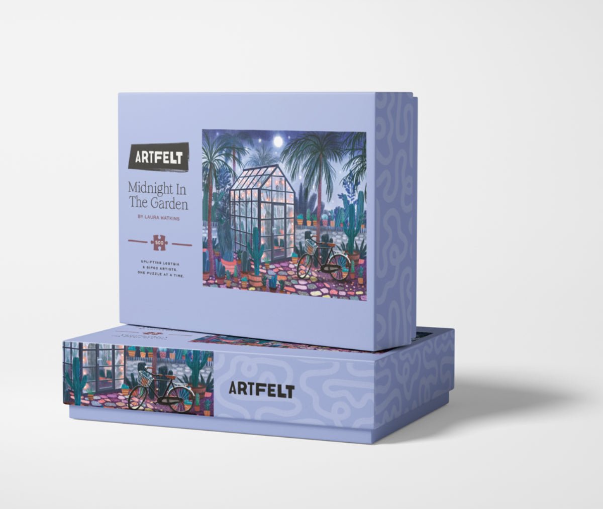 Midnight in the Garden Jigsaw Puzzle boxes