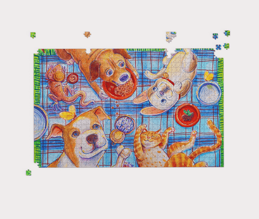 Picnic Pets jigsaw puzzle