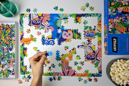 The Midnight Owls Jigsaw Puzzle