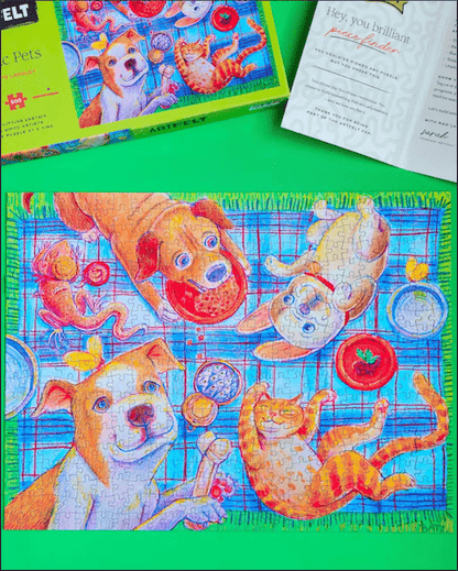 The Picnic Pets Jigsaw Puzzle