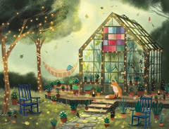 The Changing Seasons Jigsaw Puzzle artwork by artist Laura Watkins