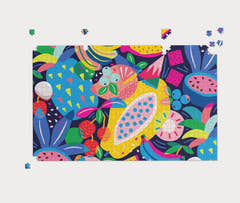 Tropical Fruit Bounty Jigsaw Puzzle
