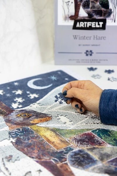 The Winter Hare Jigsaw Puzzle